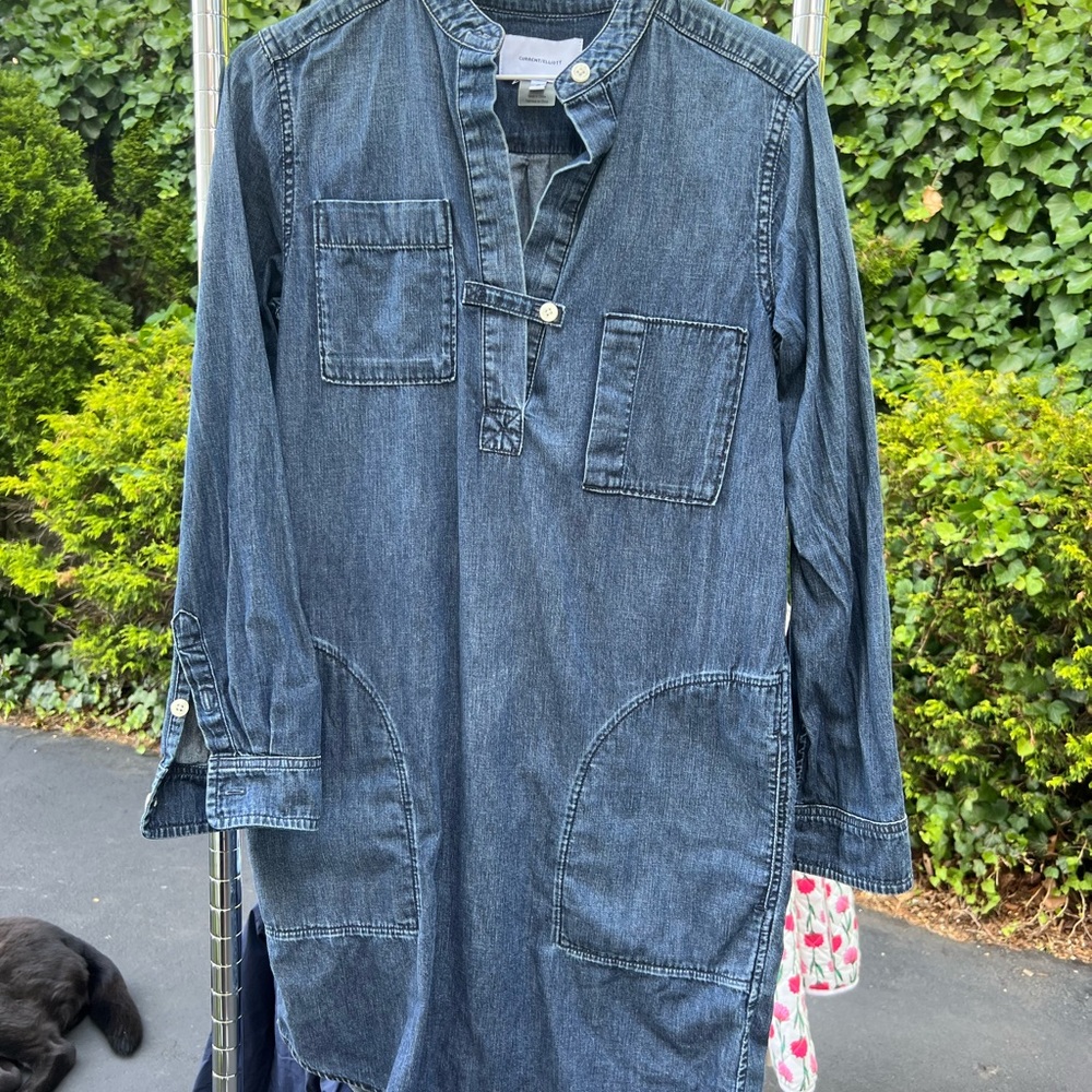 Denim Long Sleeve Dress